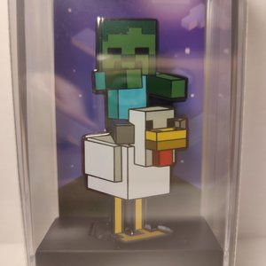 Minecraft Zombie Chicken Jockey Limited FigPin
